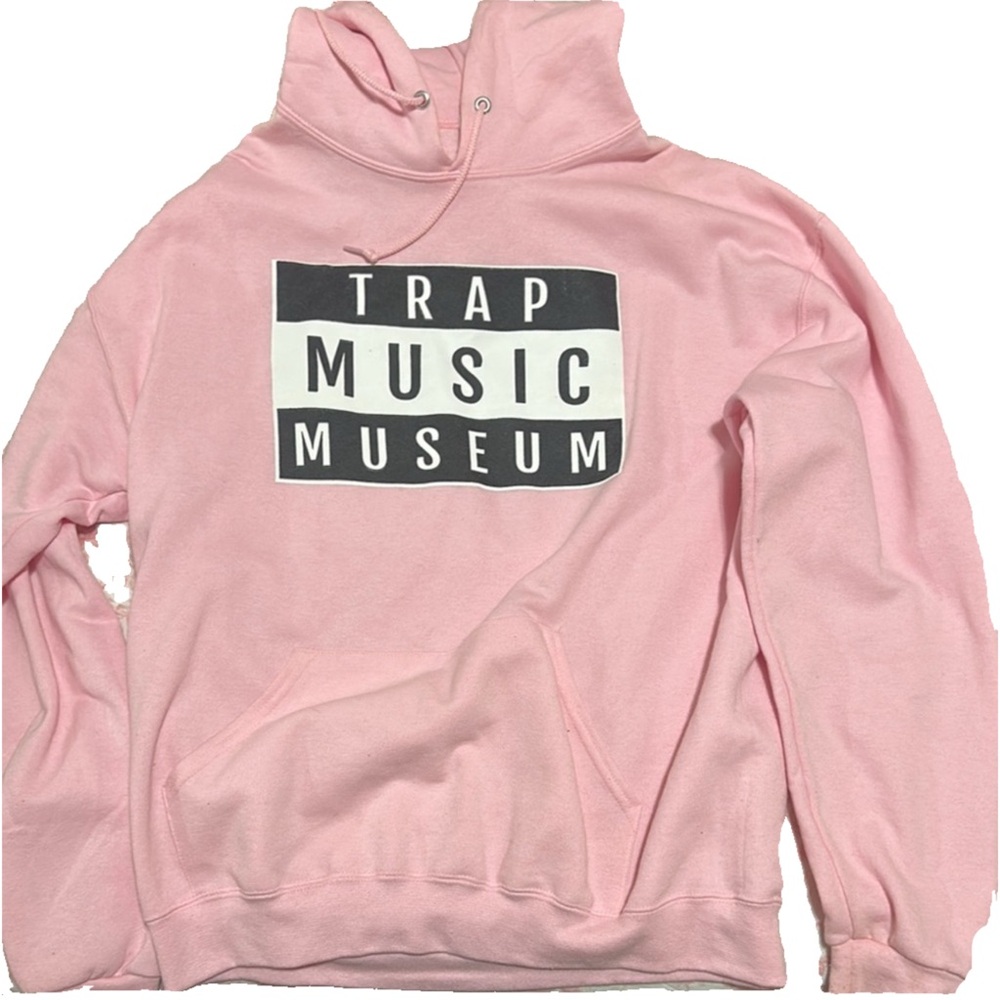 Jerzees Pink Graphic Hoodie
